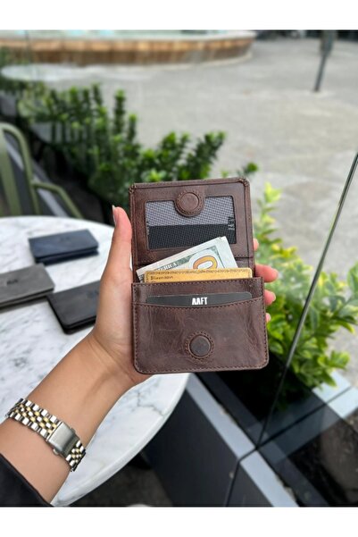 SANATE COLLECTION Hakiki Deri Erkek Cüzdan - İsim Yazılı, Kişiye Özel İsim/Ma...