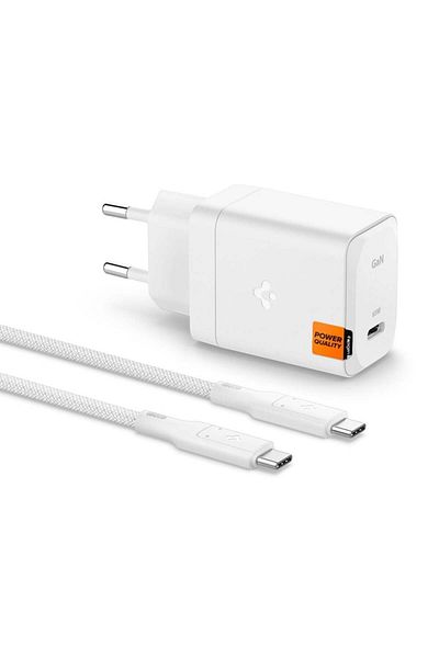 Spigen Power Adapter, 65W - Arcstation Arcstation Pro (651) - White