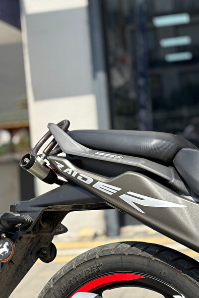 Banxtre TVS Raider Arka Sele Altı için Beyaz Renk Raider Yazılı Sticker Seti ...