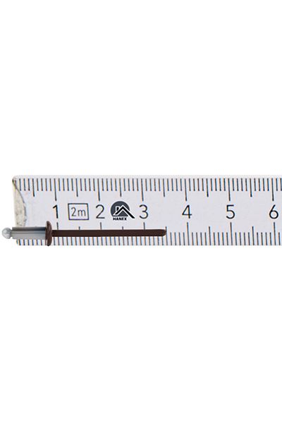 Inna marka Nity otwarte aluminiowe 3,2x8mm RAL8017