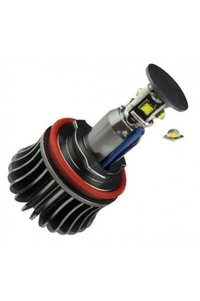Xenon Bright Faruri LED Angel Eyes H8 40W Can Bus cu LED-uri Cree