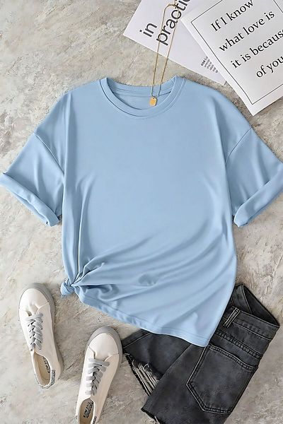 ELFAMİ Unisex Van Gogh Printed Oversize T-shirt