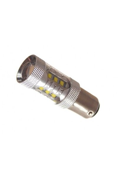 Xenon Bright LED Barcă ROȘU 80W BA15D, 1142 NAVAL 12V-24V Canbus led CREE - BTLE1125C-BA15D-RED