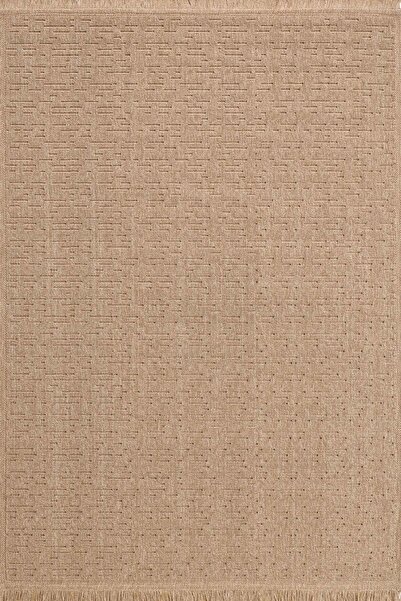 GÜMÜŞSUYU Deco Garden 15773 Bej Antitoz Yıkanabilir Dekoratif Modern Halılar