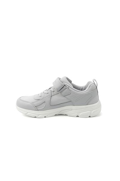 U.S. Polo Assn. Kids' Grey Velcro Strap Sneakers – Comfy, Cushioned Sole for All-Day Play!