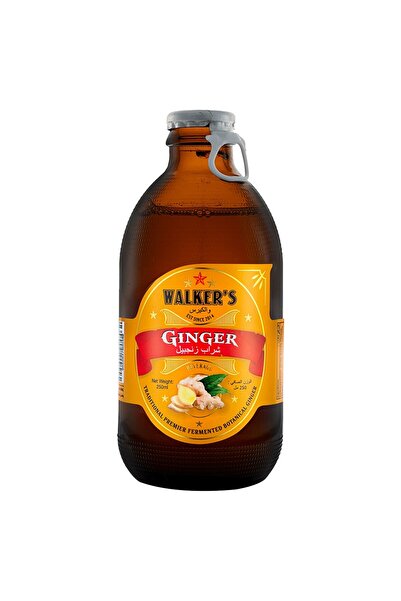 Walkers Walker's Zencefilli Gazoz Carbonated Ginger Beverage 250 ml