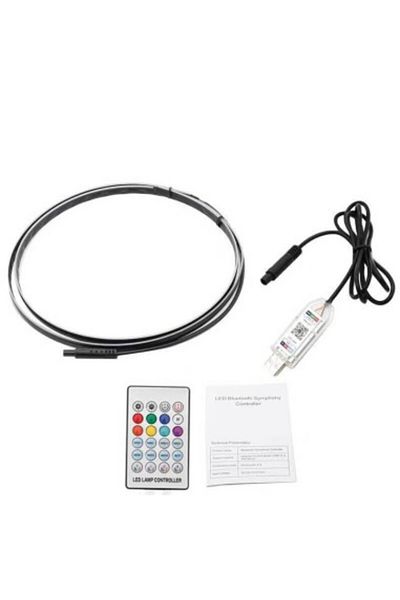Xenon Bright Bandă ambientală acrilică Symphony cu LED 110CM alimentată prin USB