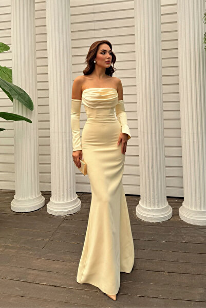 Sindimoda Helen Kol Detay Tasarım Abiye 45616