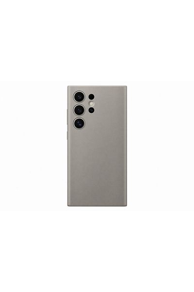 Samsung Vegan Leather Case for Galaxy S24 Ultra, GP-FPS928HCAAW - Taupe