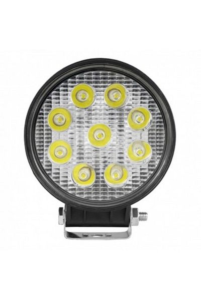 JBM Lampă de lucru rotundă cu LED, lumină concentrată