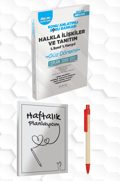 AÇIKÖĞRETİM HALKLA İLİŞKİLER VE TANITIM 1.SINIF GÜZ DÖNEMİ GÜNCEL BASKI KONU SORU DENEMELER