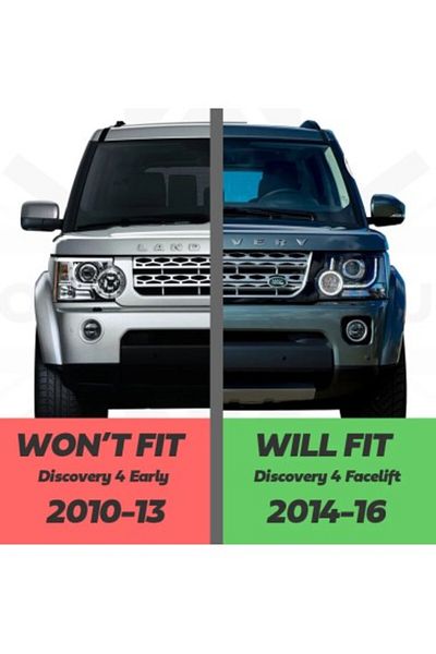 Land Rover Geam far stânga pentru Land Rover Discovery 4 cu Facelift (2014 - 2017)