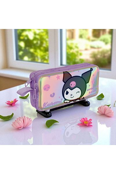 GENC DIJITAL BASKI Kuromi New Season Original Pencil Bag