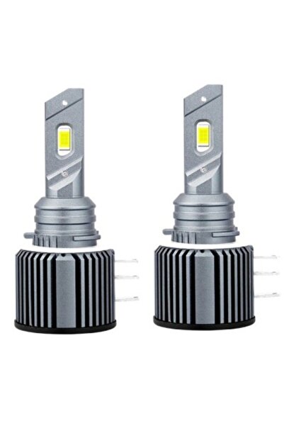 Xenon Bright Set de 2 LED-uri H15 60W, 6000K, 12.000 lumeni, 12V-24V