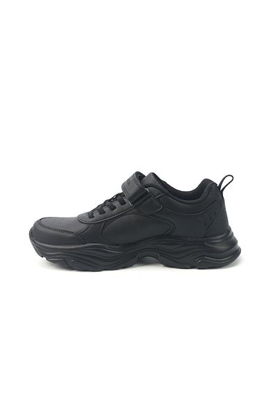 U.S. Polo Assn. Kids' Black Velcro Strap Sneakers – Easy-On, Day Fun for Little Explorers!