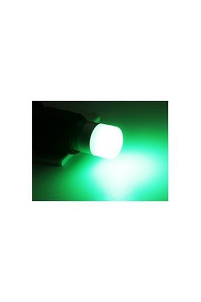 Xenon Bright Car LED T10 (W5W) Green, Canbus, waterproof, 1 SMD