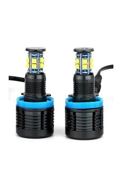 Xenon Bright Faruri LED Angel H8 96W Can Bus cu LED-uri Cree