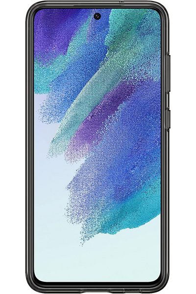 Samsung Galaxy S21 FE; Clear Strap Cover; Dark Grey