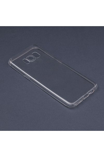 Techsuit Samsung Galaxy S8 Case - Clear Silicone - Transparent