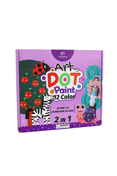 Tooky Toy Dot Paint - 12 Color