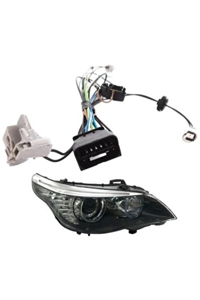 Xenon Bright Cablaj far stânga pentru BMW Seria 5 E60, E61 cu Facelift fără AFS (2007 - 2010)