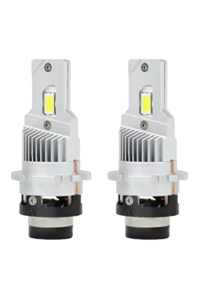 Xenon Bright Set de 2 LED-uri D2S Plug and Play, Canbus, 6000k, 70W, 8000 Lm,...