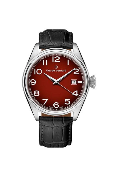 Claude Bernard Men's Wristwatch Cb.70203.3C.Roub