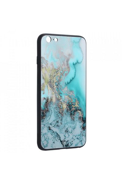 Techsuit IPhone 6 / 6S Case - Glaze Series - Blue Ocean