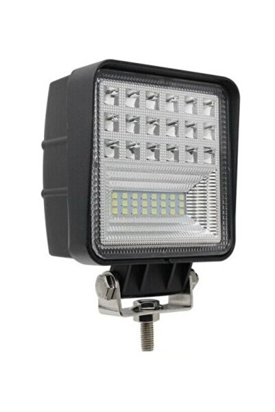 Xenon Bright Proiector LED auto off-road 7D 63W/12V-24V, 5040 LM, pătrat, fas...