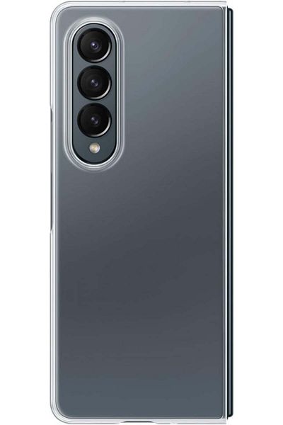 Samsung Clear Edge Cover for Galaxy Z Fold4, EF-QF936CTEGWW, Transparent