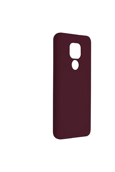 Techsuit Motorola Moto E7 Plus / Moto G9 Play Case - Soft Edge Silicone - Plum Violet