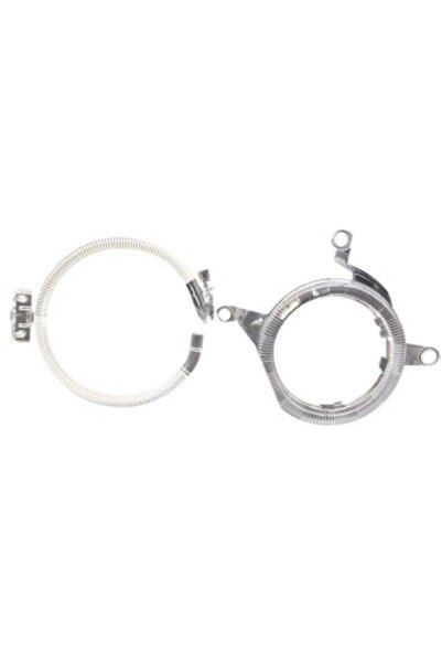 Xenon Bright Set reparații faruri Angel Eyes DRL stânga din fibră optică pentru BMW Seria 5 E60, E61 Facelift 2008-2010 cu xenon