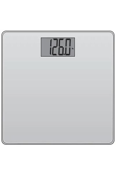 Lumely Electronic Digital Weighing Scale, with LCD Display,180Kg Capacity, Sturdy, High-Precision, Grey
