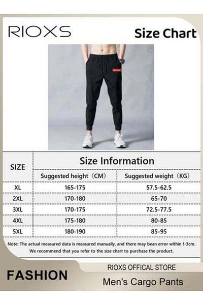 RIOXS Men's Joggers Pants, Athletic Workout Jogger Sweatpants, Drawstring Trouser Tapered Pant