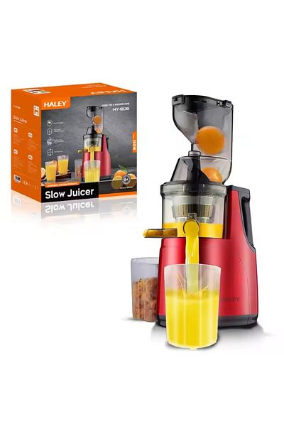HALEY 150W Electric Fruit and Vegetable Juicer – Silent, High Efficiency, 500ml, Advanced Functions
