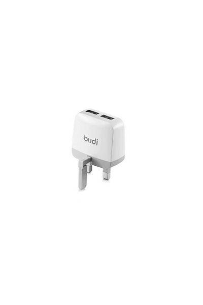 Budi Home Charger Flexible 12W 2 USB Ports 2.4AMP