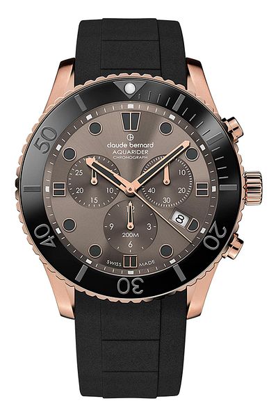 Claude Bernard Men's Wristwatch Cb.10252.37Rngca.Grn