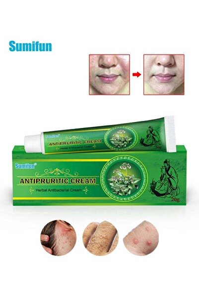 SUMIFUN Antipruritic Cream 20g, Herbal Antibacterial Cream