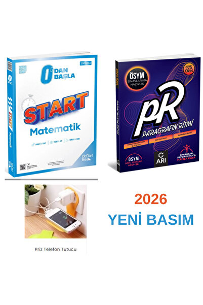 Üç Dört Beş Yayıncılık ÜçDörtBeş 0 Dan Başla Start Matematik + Paragrafın Rit...