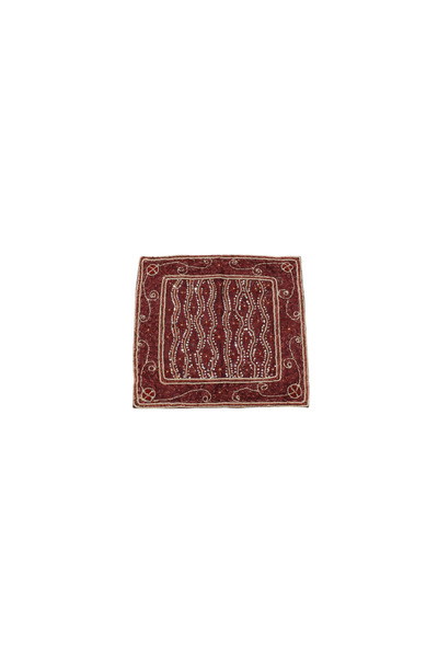 Zehra Abla Halı New Handcrafted Authentic Fine Sand Beaded Table Coffee Table...