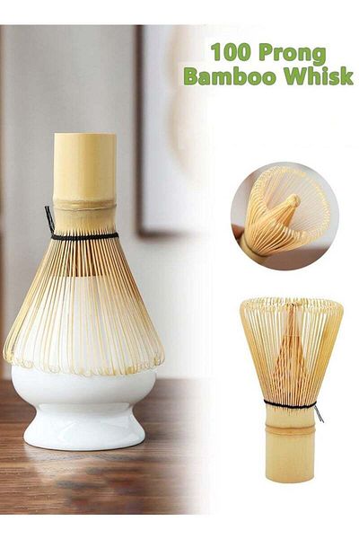 Lumely 7 Pcs Matcha Tea Set, With bamboo Whisk and teaspoon, Burable,Perfect Gift for Traditional Matcha