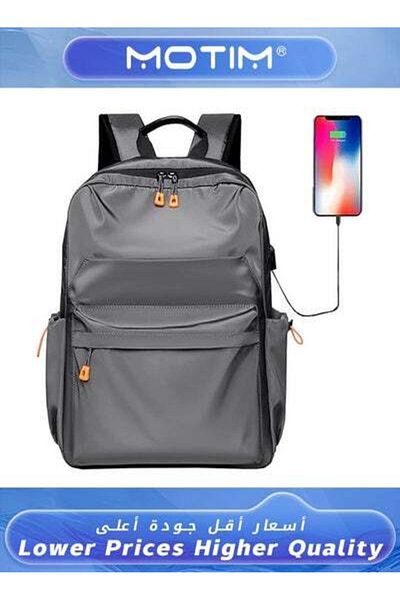 MOTIM Travel Laptop Backpack Business Anti Theft Backpack with USB Charging Port Water Resistant Bag