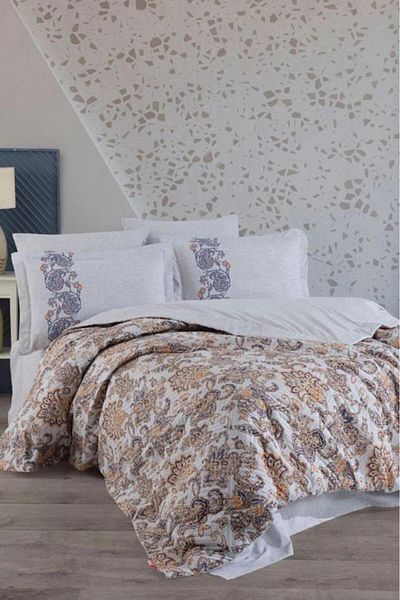 Hobby Elsa Double Ranforce Duvet Cover Set Gold