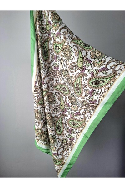 Guzeka شال أهينك الناعم - أخضر فاتح