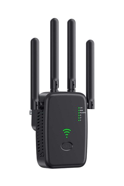 fun zone DUNISO WiFi repeater, network extender, signal booster, intelligent WiFi range extender, 300Mbps, wi