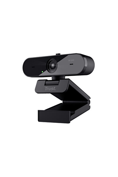 Trust Camera web Taxon QHD, interfata USB 2.0, lungime cablu 180cm, sensibilitate 56 dB, microfon d