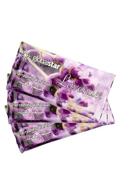 Globalstar Refreshing Wet Towels – Premium Perfumed Cotton Towels for Hygiene & Freshness – Avai
