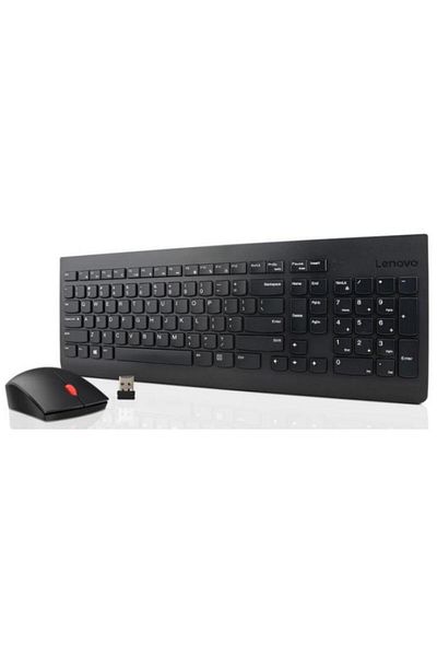 LENOVO Kit Tastatura si mouse Essential, Wireless, negru
