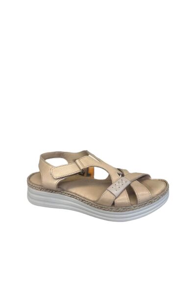 Bulldozer Genuine Leather Full Orthopedic Women's Sandals