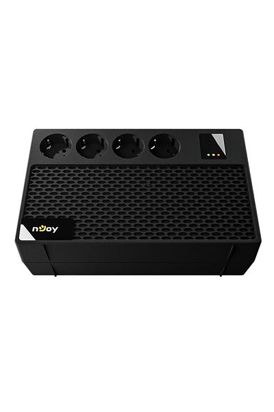 nJoy UPS Renton 650 Plus, 650VA / 360W, 4x Schuko sockets connected to the battery, without LCD display,